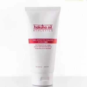 Crema efecto calor suave con CBD (100mg400mg) · hakuna oil CBD ATHLETICS